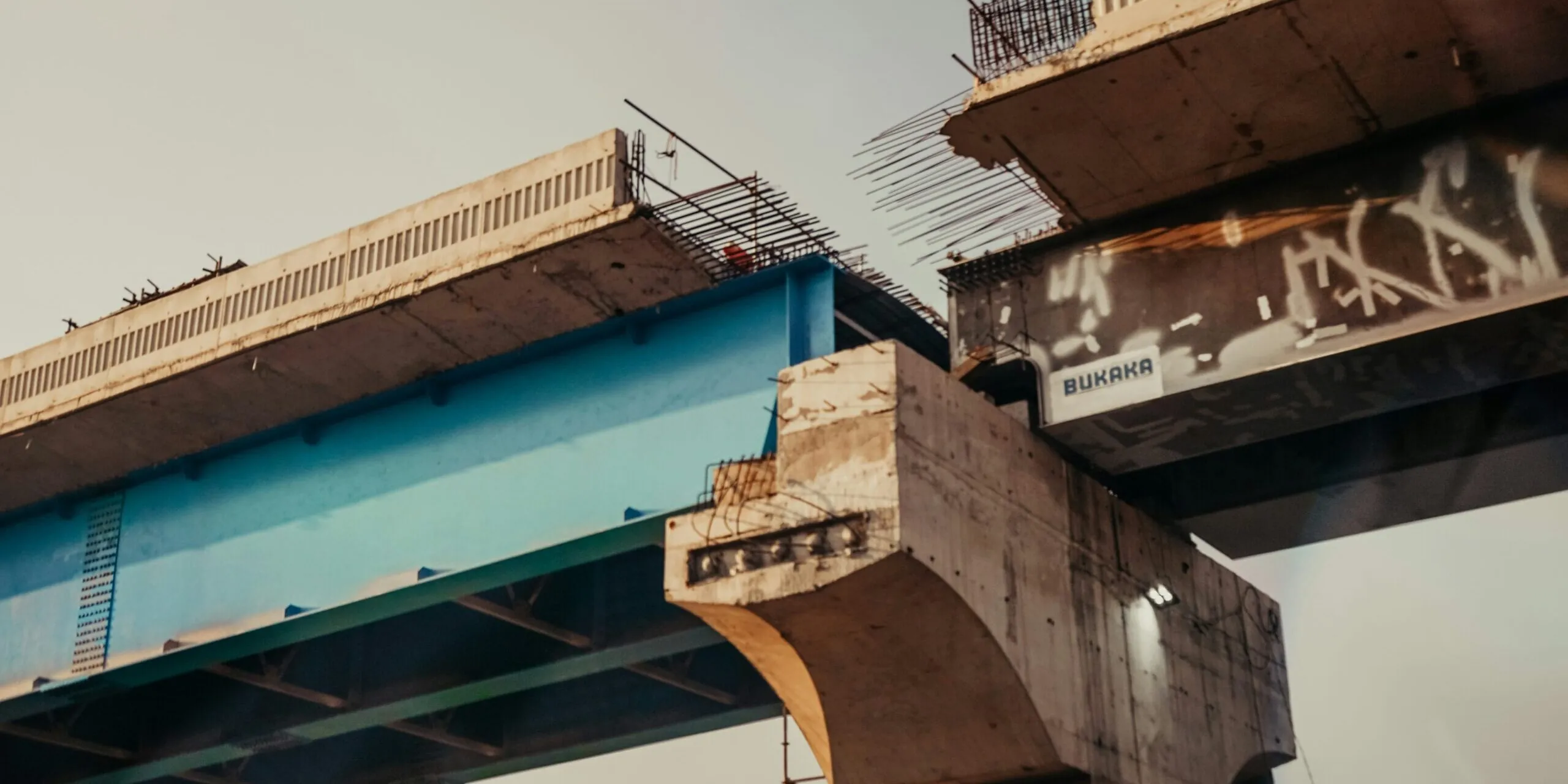 Bridge under construction